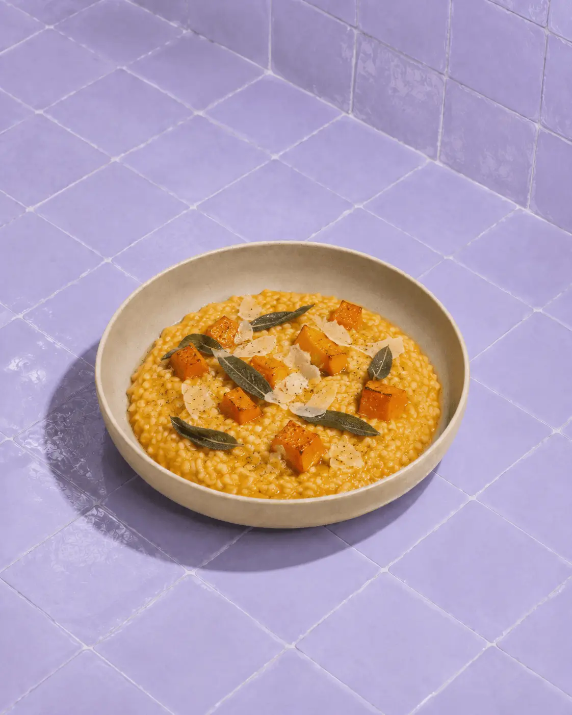 Pumpkin and Sage Risotto